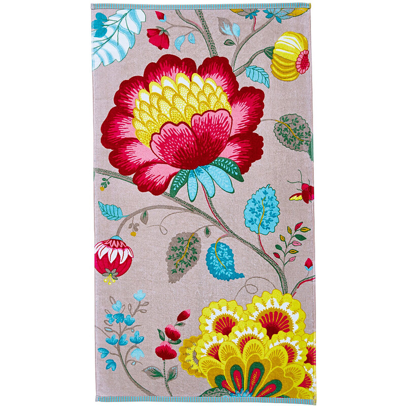 Handtücher Studio Floral Fantasy mit großen Blüten PIP STUDIO grün 2x 55x100 cm
