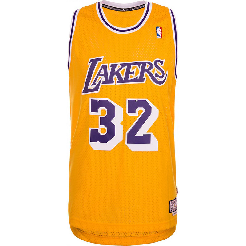 Los Angeles Lakers Johnson Swingman Basketballtrikot Herren adidas Performance gelb M - 50,S - 46,XL - 58