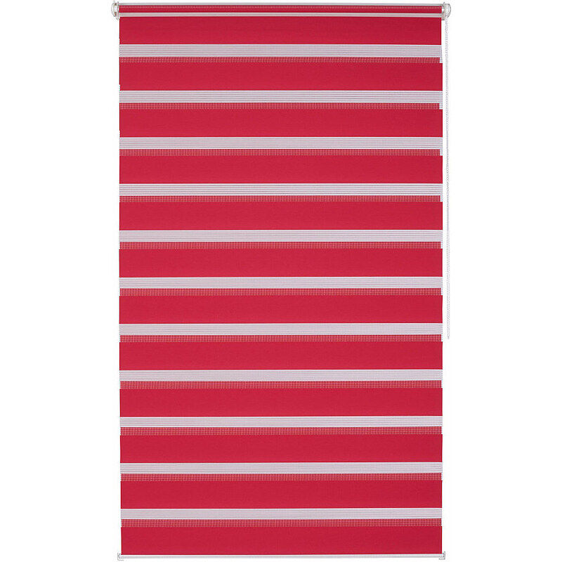 K-HOME Doppelrollo Ancona im Fixmaß ohne Bohren Lichtschutz (1 Stck.) rot 1 (H/B: 150/40 cm),10 (H/B: 200/70 cm),2 (H/B: 150/50 cm),3 (H/B: 150/60 cm),4 (H/B: 150/70 cm),5 (H/B: 150/80 cm),6 (H/B: 150