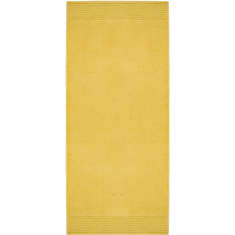 Dyckhoff Badetuch Brillant leichte Streifenbordüre gelb 1x 70x140 cm