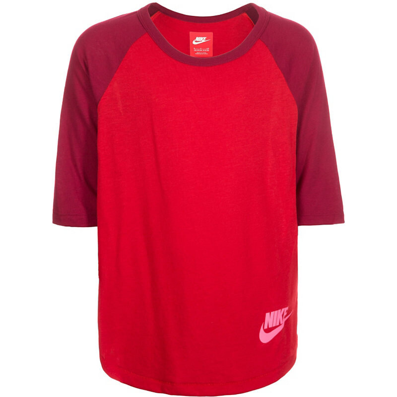 Nike Three-Quarter Trainingsshirt Kinder rot L - 146-156 cm,M - 137-146 cm,S - 128-137 cm,XL - 156-166 cm