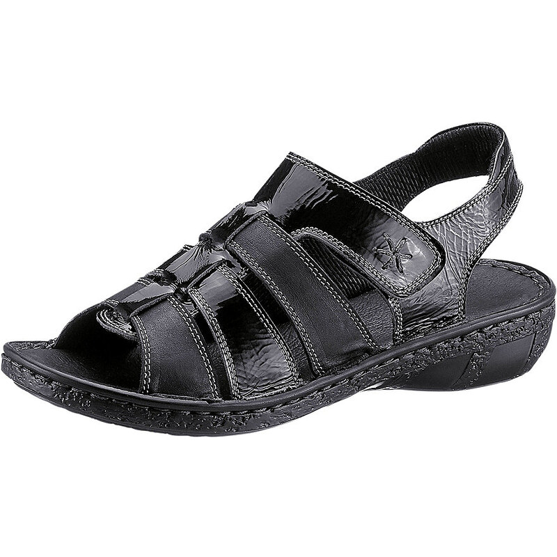 airsoft Sandale mit innenliegendem Gummizug schwarz 36,37,38,39,40,41,42