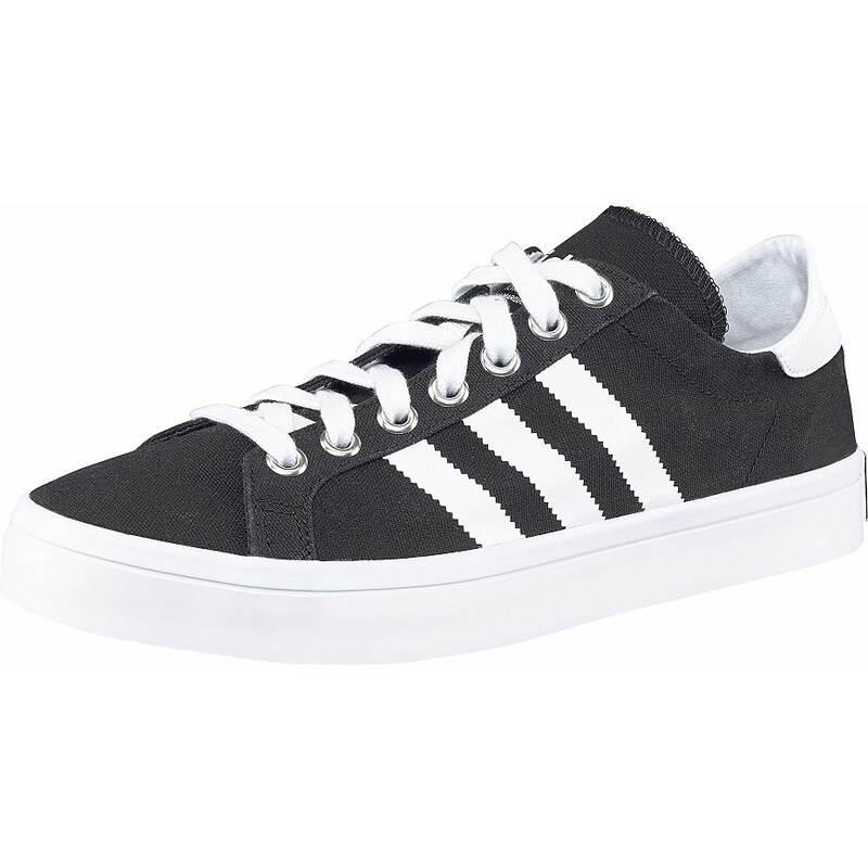 Sneaker Courtvantage Unisex adidas Originals schwarz-weiß 38,39,40,41,42,43,44,45,46