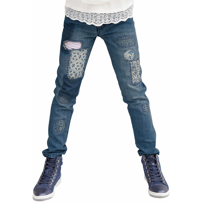 KIDSWORLD Stretch-Jeans KIDSWORLD blau 128,134,140,146,152,158,164,170,176,182