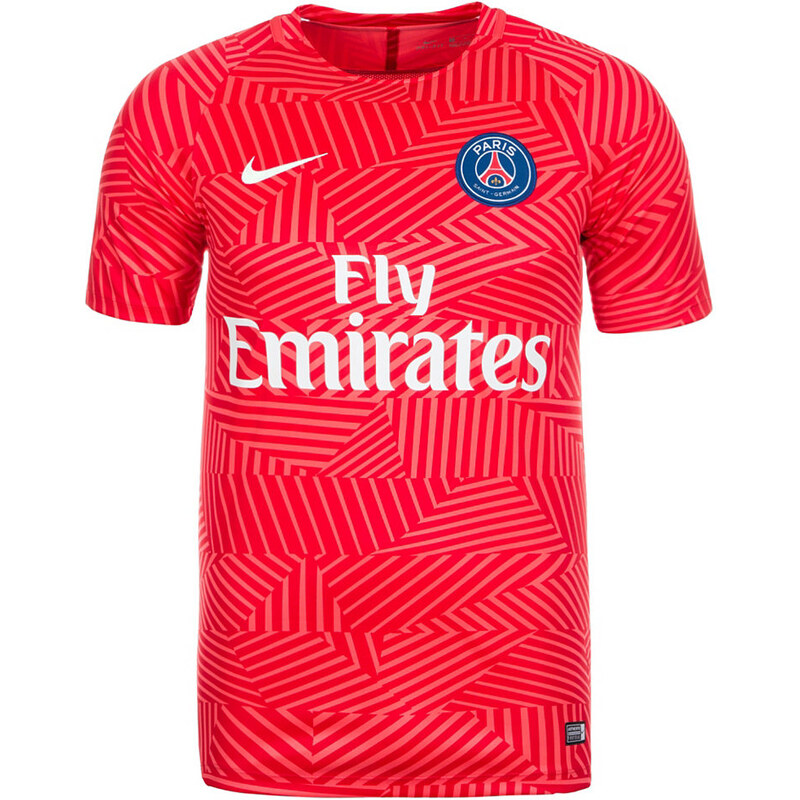 Nike Paris Saint-Germain Dry Squad Trainingsshirt Herren rot L - 48/50,M - 44/46,XL - 52/54