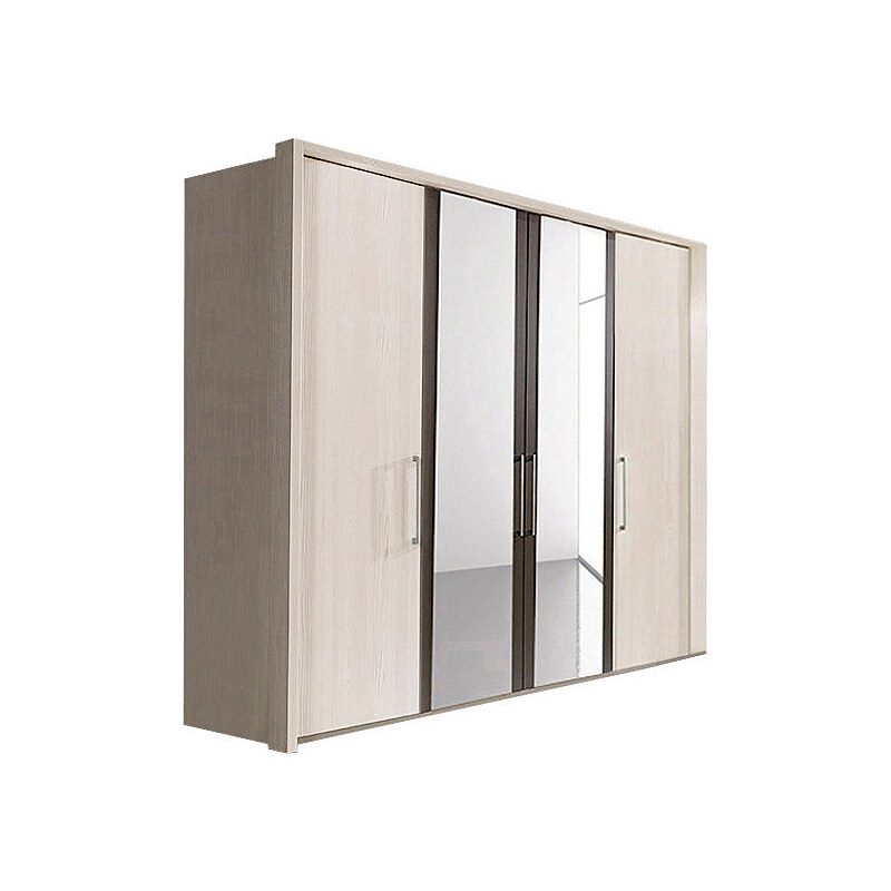 Wiemann Kleiderschrank Lissabon mit Spiegeltüren in 3 Breiten polarlärche