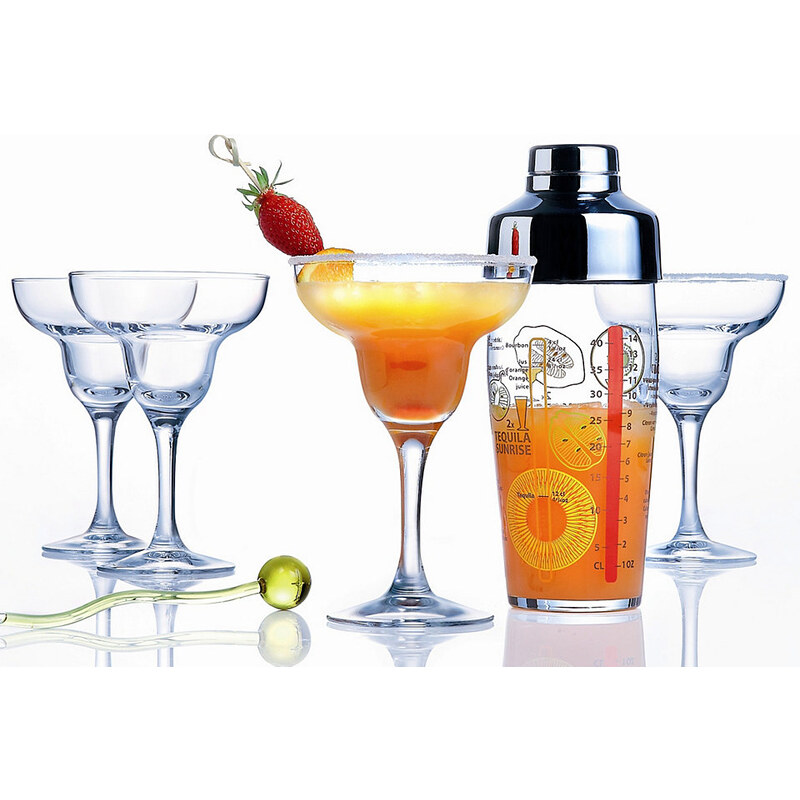 LUMINARC Cocktail-Set MARGARITA (5tlg.) transparent