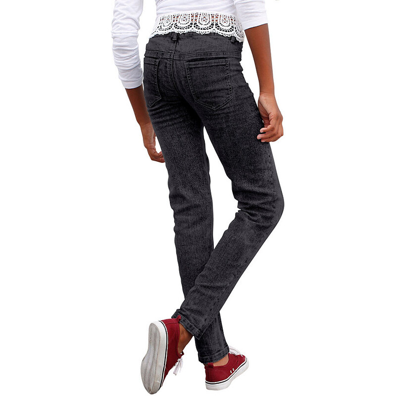 Arizona Stretch-Jeans schwarz 128,134,140,146,152,158,164,176,182