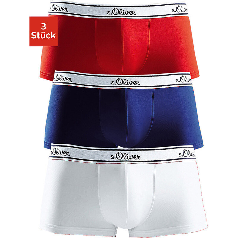 S.OLIVER RED LABEL RED LABEL Bodywear Boxer Cotton made in Africa (3 Stück) Farb-Set 122/128,134/140,146/152,158/164,170/176,182
