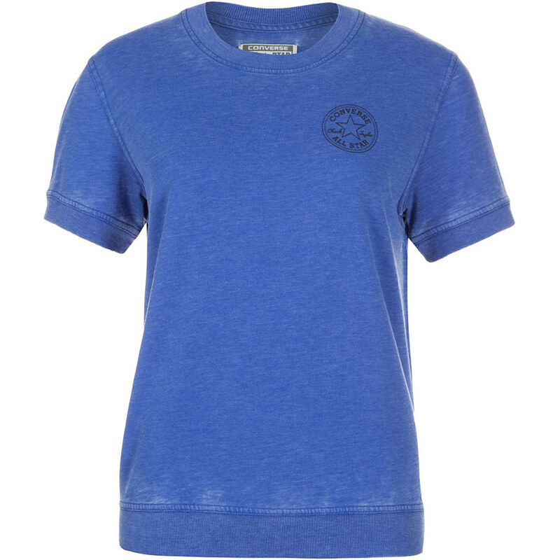 Converse Burnout T-Shirt Damen blau L,M,S,XS