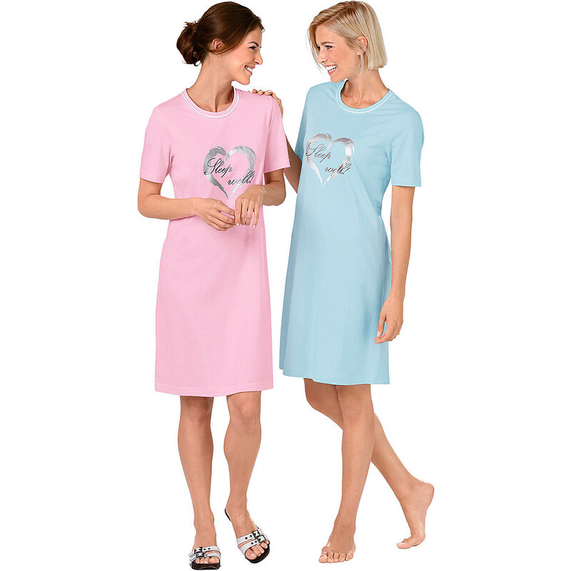 Rosalie Sleepshirts (2 Stck.) farb-set 36/38,40/42,44/46,48/50,52/54