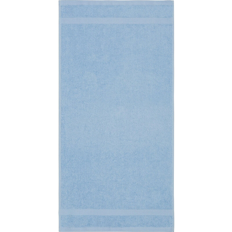 Badetücher Planet mit schlichter Bordüre Dyckhoff blau 2x 70x140 cm