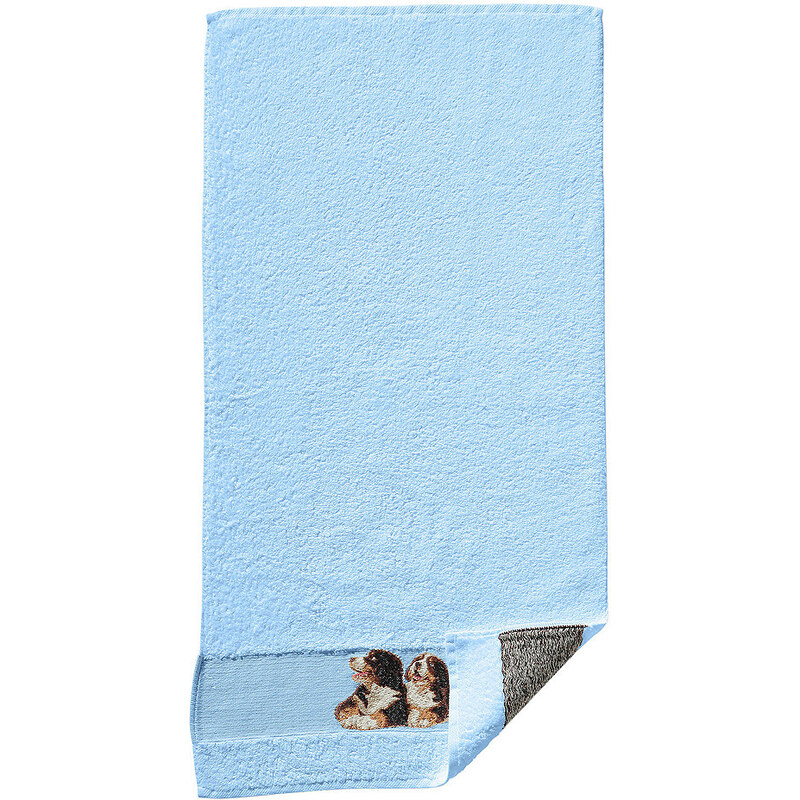 Frottiertuch Dyckhoff blau 50x100 cm, Handtuch,70x140 cm, Duschtuch