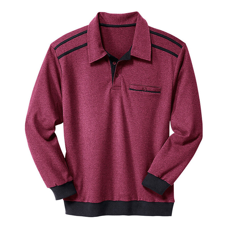 Classic Basics Sweatshirt mit Knopfverschluss CLASSIC BASICS rot 44/46,48/50,52/54,56/58,60/62
