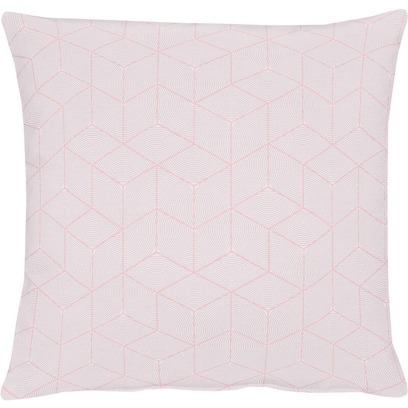 APELT Kissen 7901 Uni Fleck (1 Stück) rosa 1 (39x39 cm),2 (48x48 cm)