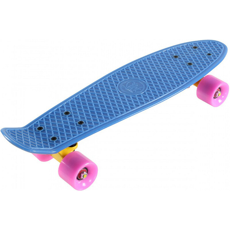 SLICK Slick Skateboard Mini Cruiser blau