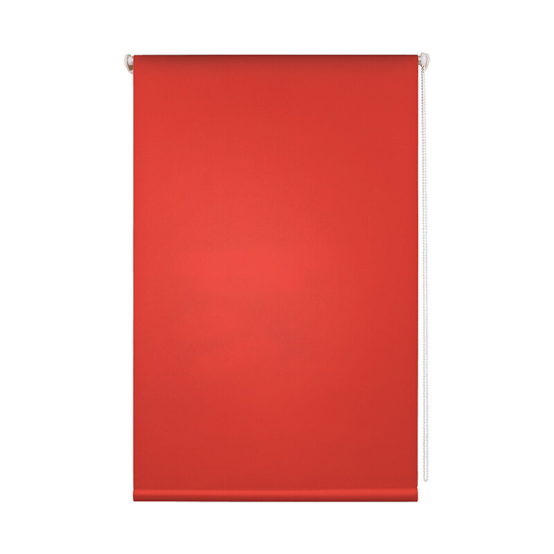 Klemmfix-Thermo-Rollo im Festmaß ohne Bohren Verdunkelung/Energiesparend LIEDECO rot 1 (H/B: 150/60 cm),2 (H/B: 150/80 cm),3 (H/B: 150/100 cm)