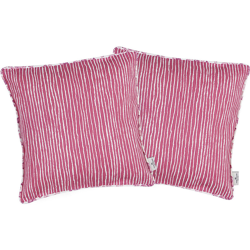 Tom Tailor Kissenhülle Paited Stripes (2 Stck.) rosa 40x40 cm