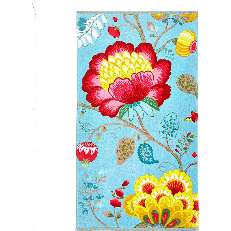 PIP STUDIO Handtücher Studio Floral Fantasy mit großen Blüten grün 2x 55x100 cm