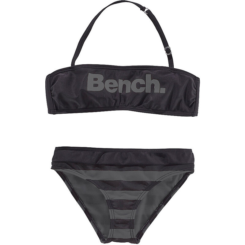 Bench Bandeau-Bikini schwarz 122/128,134/140,146/152,158/164,170/176