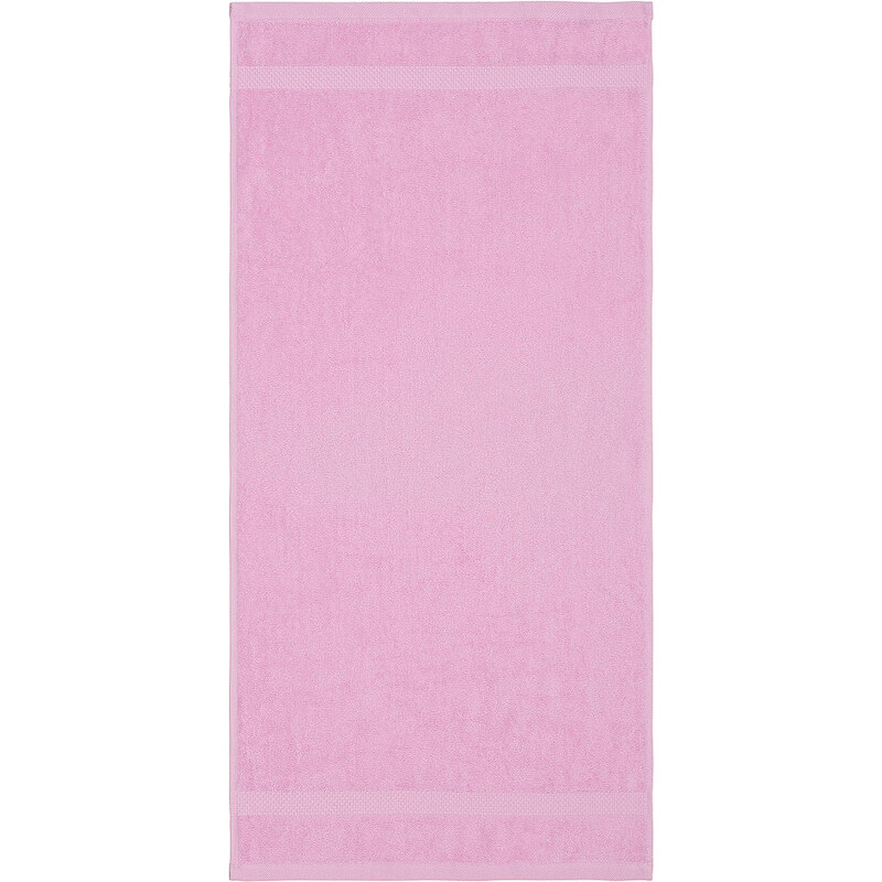 Dyckhoff Badetücher Planet mit schlichter Bordüre rosa 2x 70x140 cm
