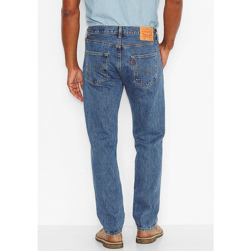 LEVI'S® BIG AND TALL Big and Tall Straight-Jeans 501 blau 38,40,42,44