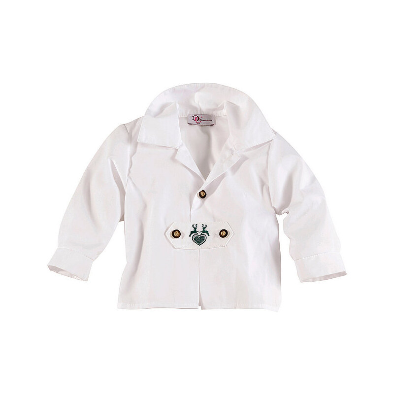 Baby Trachtenhemd mit Stickerei Turi Landhaus TURI LANDHAUS weiß 62,68,74,80,86,92,98