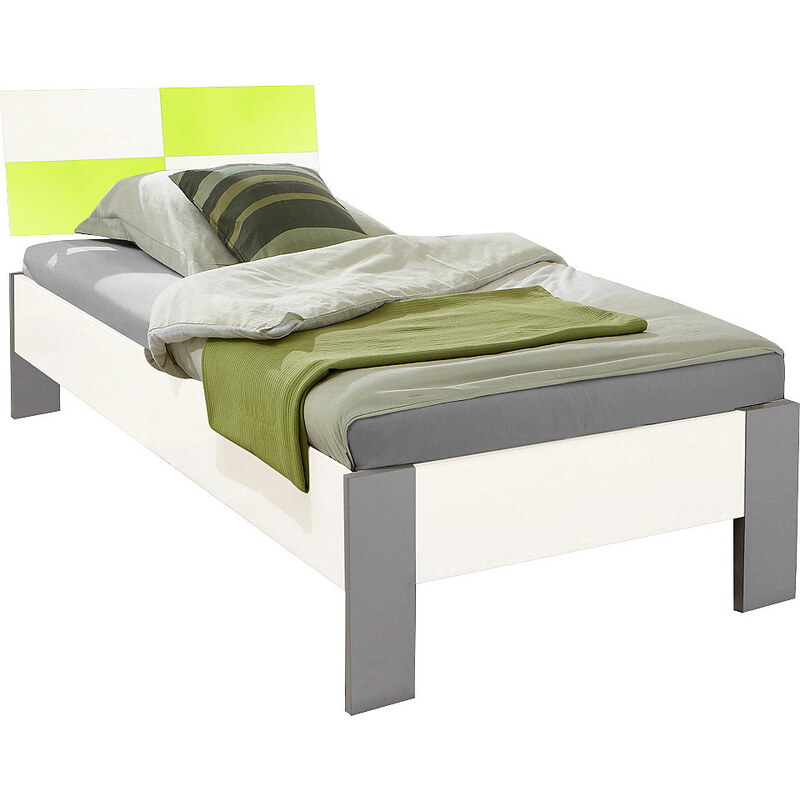 Bett Split wimex weiß/grün