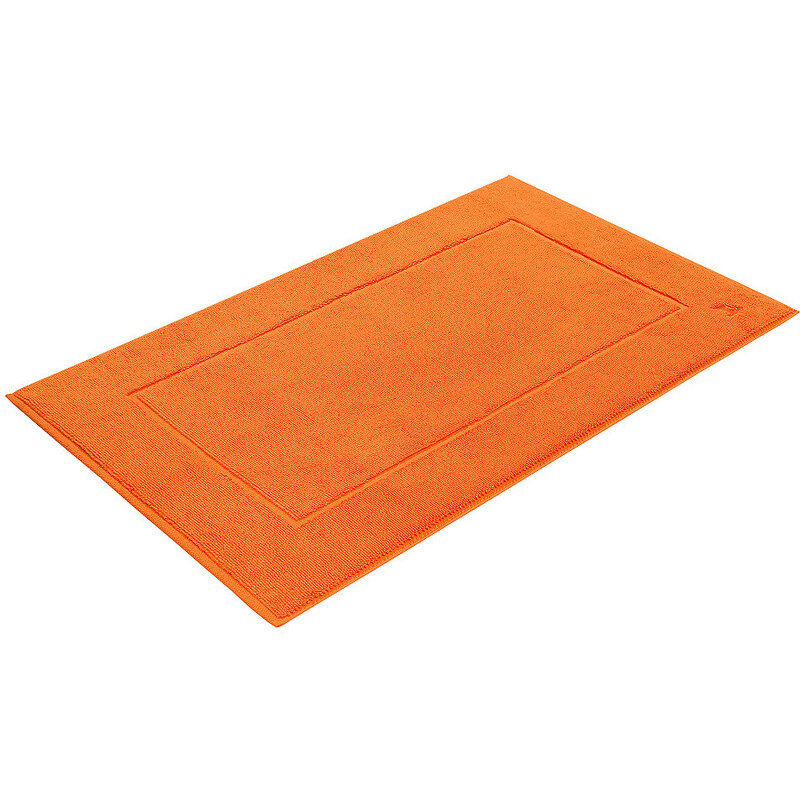 Badematte Essentail/Superwuschel Höhe 8 mm Baumwolle MÖVE orange 1 (60x60 cm),3 (60x100 cm),4 (60x130 cm)