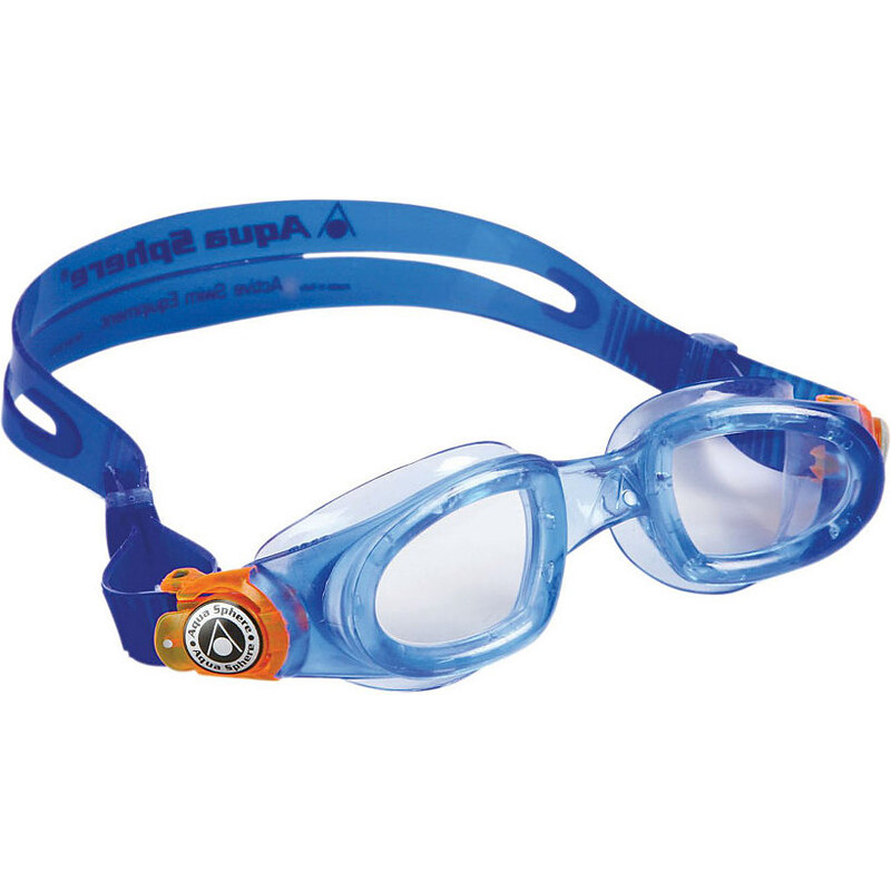 Aqua Sphere Schwimmbrille helles Glas Moby Kid blau