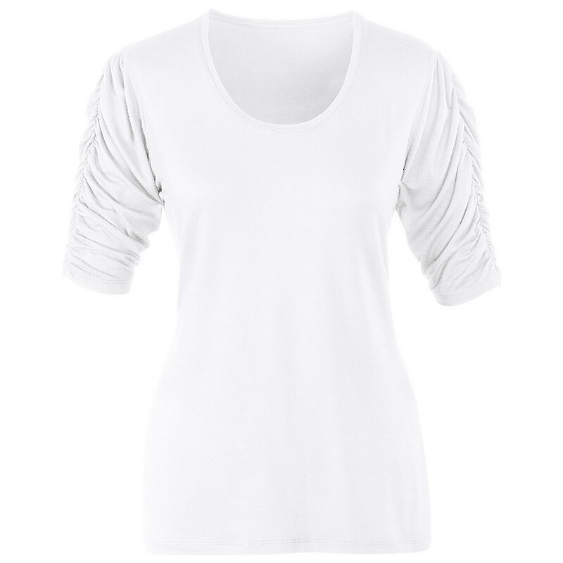 Damen Classic Inspirationen Shirt mit Rundhals-Ausschnitt CLASSIC INSPIRATIONEN weiss 36,38,40,42,44,46,48,50,52,54