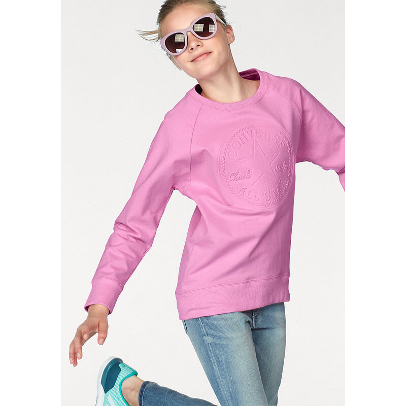 Converse Sweatshirt rosa 10 (140/146),12 (152/158),13 (164/170),8 (128/134)