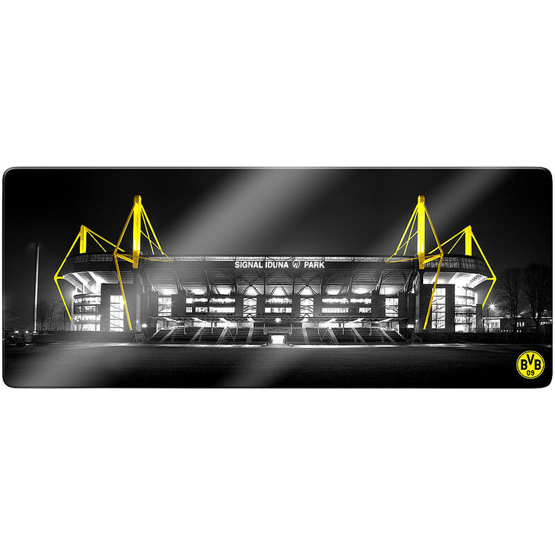 Glasbild BVB Signal Iduna Park 100/40 cm HOME AFFAIRE gelb
