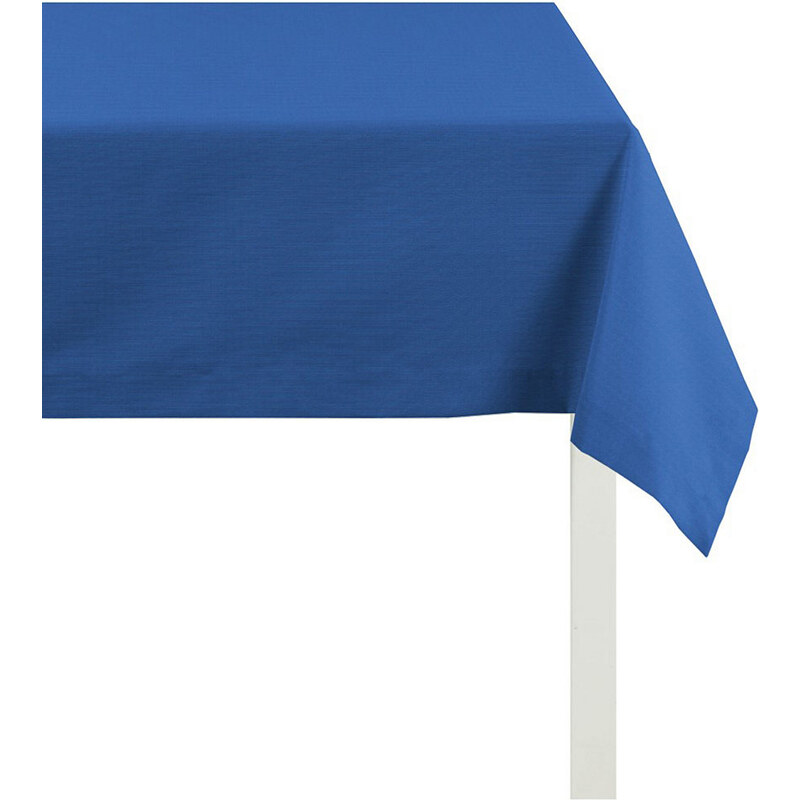 Tischdecke 4362 Rips - UNI APELT blau 1 (Ø 170 cm),2 (100x100 cm),3 (130x170 cm),4 (140x250 cm),5 (45x135 cm)