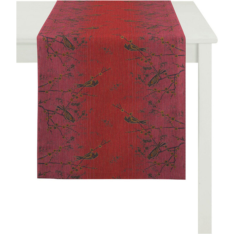 Tischläufer 3303 INDIAN SUMMER APELT rot 48x140 cm