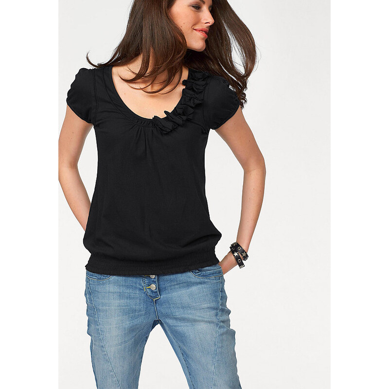 Aniston Damen T-Shirt schwarz 34,36,38,40,42,44,46