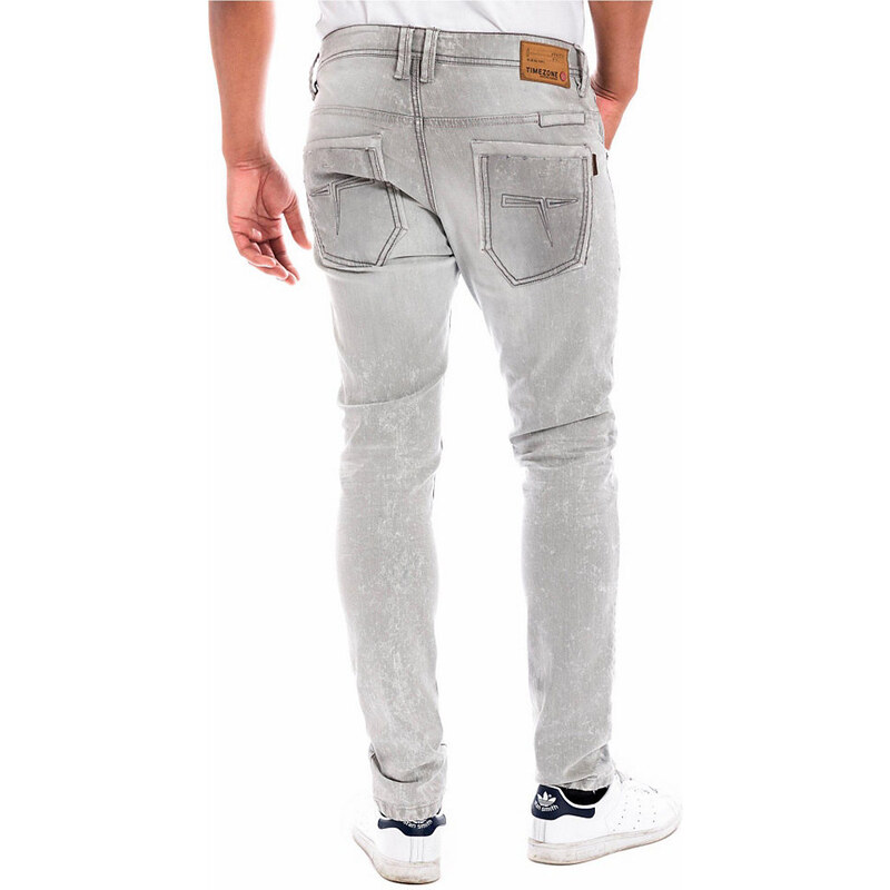 Timezone Straight-Jeans Gerrit grau 33,34,36,38