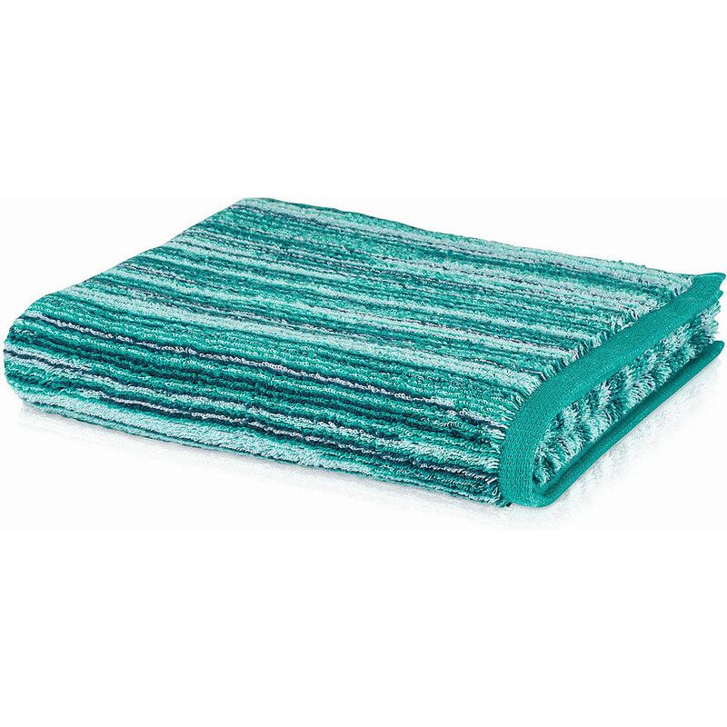 Handtuch Jewel Streifen mit bunten Streifen MÖVE grün 1x 50x100 cm