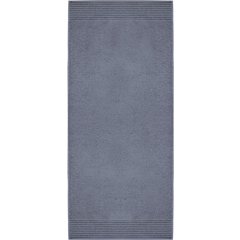 Handtücher Brillant feine Streifenbordüre Dyckhoff grau 2x 50x100 cm