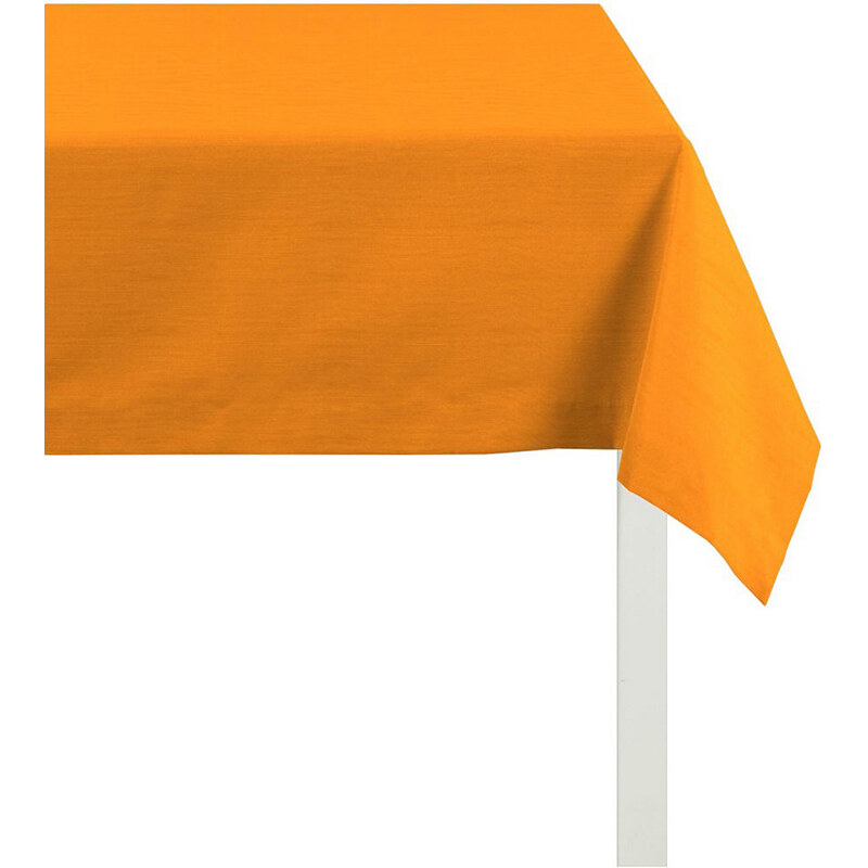 Tischdecke 4362 Rips - UNI APELT orange 1 (Ø 170 cm),2 (100x100 cm),3 (130x170 cm),4 (140x250 cm),5 (45x135 cm)