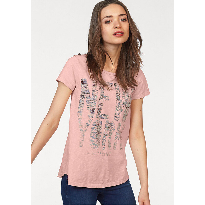 HILFIGER DENIM Damen T-Shirt rosa L (40),M (38),S (36),XL (42),XS (34)