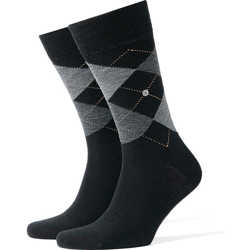 Burlington Klassische Socken Edinburgh Feine Schurwolle BURLINGTON schwarz 40-46