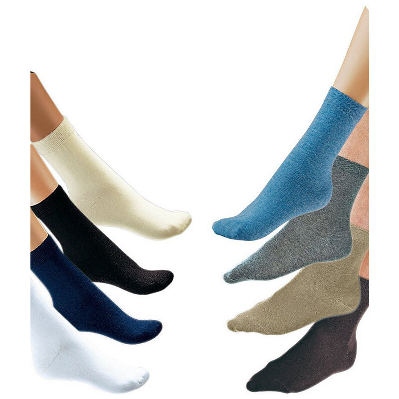 Socken (4 Paar) ROGO bunt 1 (35/36),2 (37/38),3 (39/40),4 (41/42),5 (43/44),6 (45/46)