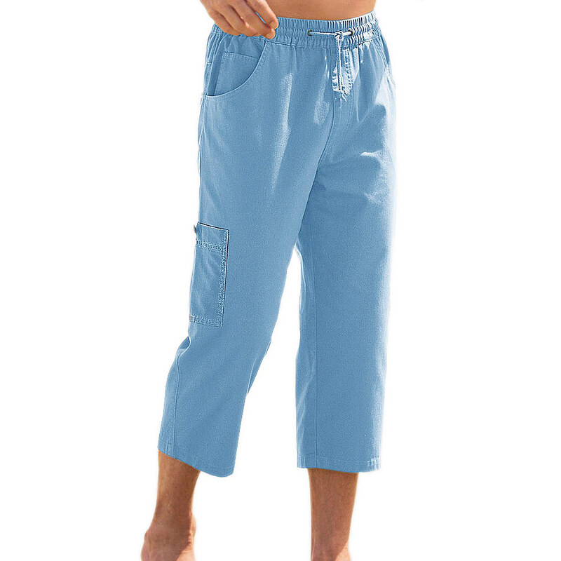 3/4-lange Schlupfhose in leichter Jeans-Qualität Catamaran blau 48,50,52,54,56,58,60,62,64,66