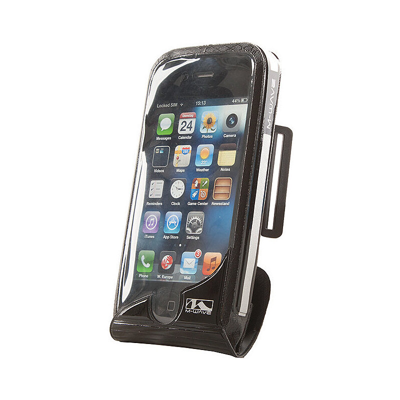 Smartphone-Tasche wasserdicht M-Wave mit drehbarer Halterung M-WAVE schwarz