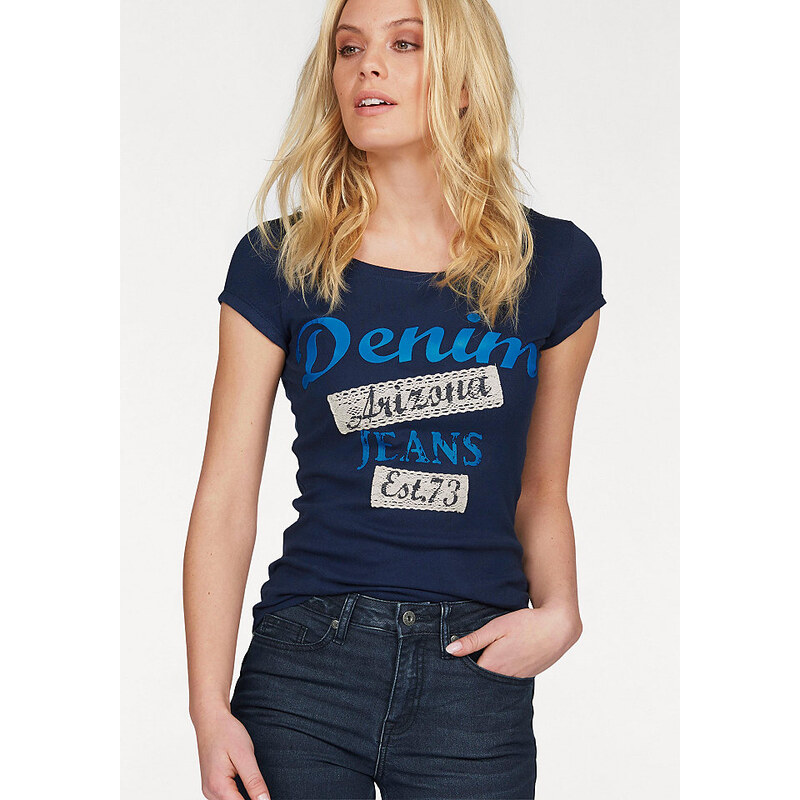 Damen T-Shirt Arizona blau 32/34 (XS),36/38 (S),40/42 (M),44/46 (L)