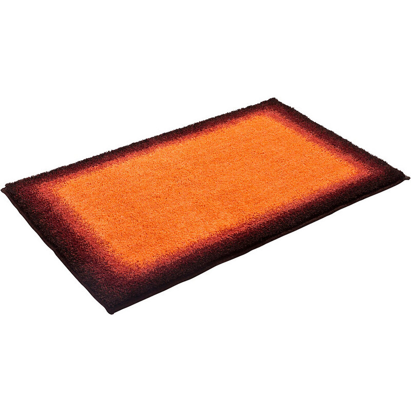 GRUND Badematte Grund AVALON Höhe 22 mm rutschhemmender Rücken orange 1 (50x60 cm),4 (70x120 cm)