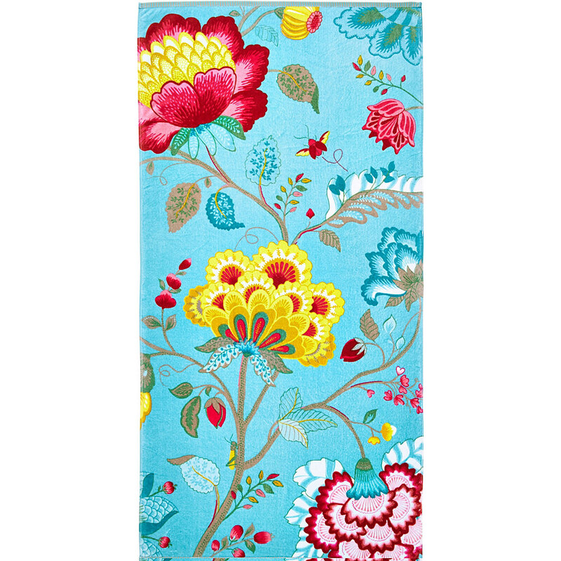 PIP STUDIO Badetuch Studio Floral Fantasy mit großen Blüten grün 1x 70x140 cm
