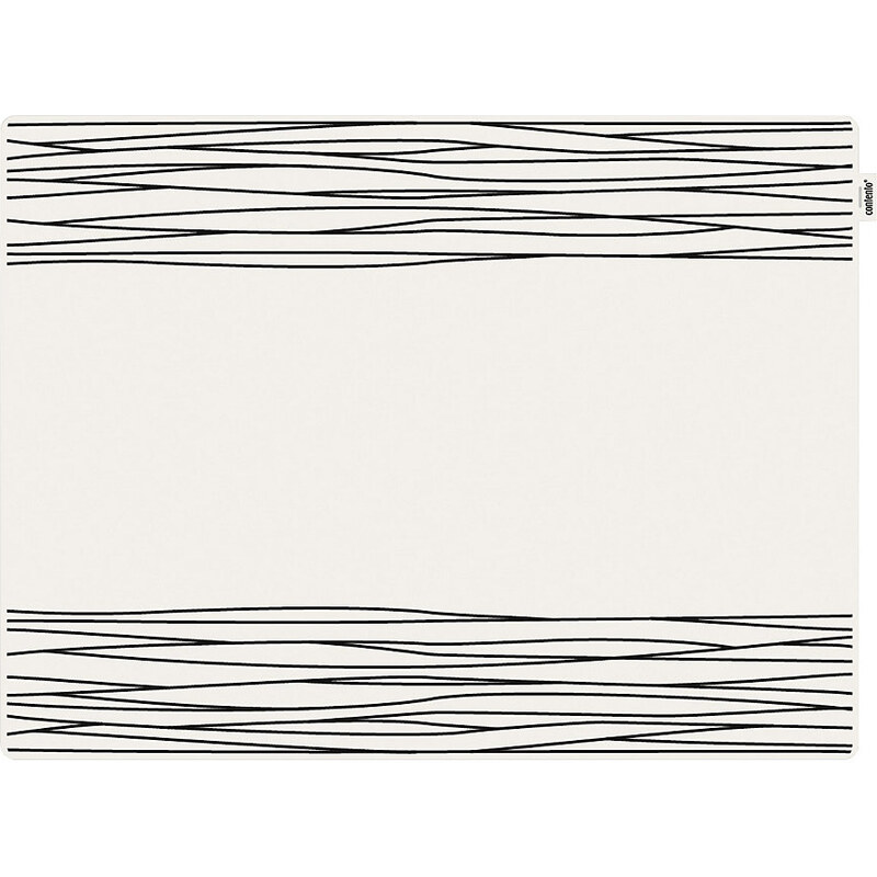 CONTENTO contento Tischset Jay (2 Stück) schwarz 2x 30x40 cm
