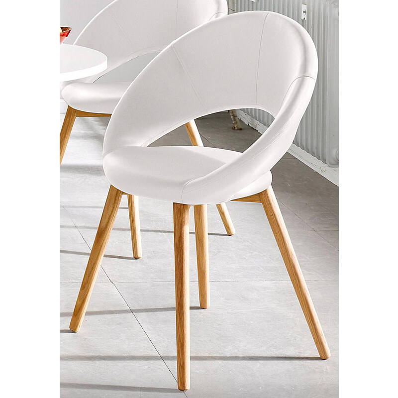 Baur Stühle (2 oder 6 Stück) weiß